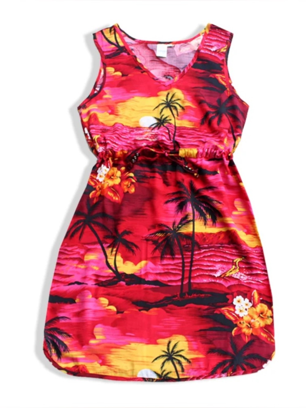 Tropical Sunset Tank Dress